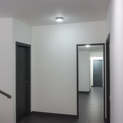 Brilagi - LED Industrie-Deckenleuchte SIMA LED/12W/230V IP65 schwarz