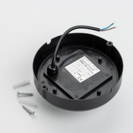 Brilagi - LED Industrie-Deckenleuchte SIMA LED/12W/230V IP65 schwarz