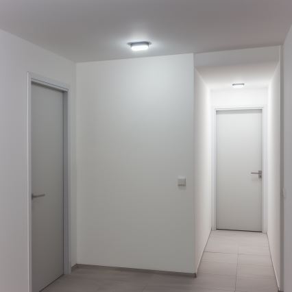 Brilagi - LED Industrie-Deckenleuchte SIMA LED/12W/230V IP65 schwarz