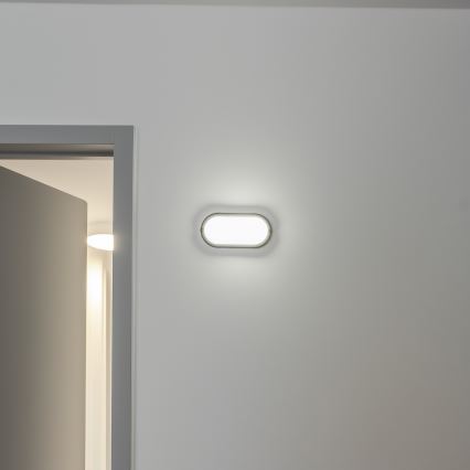 Brilagi - LED Industrie-Deckenleuchte SIMA LED/12W/230V IP65 schwarz