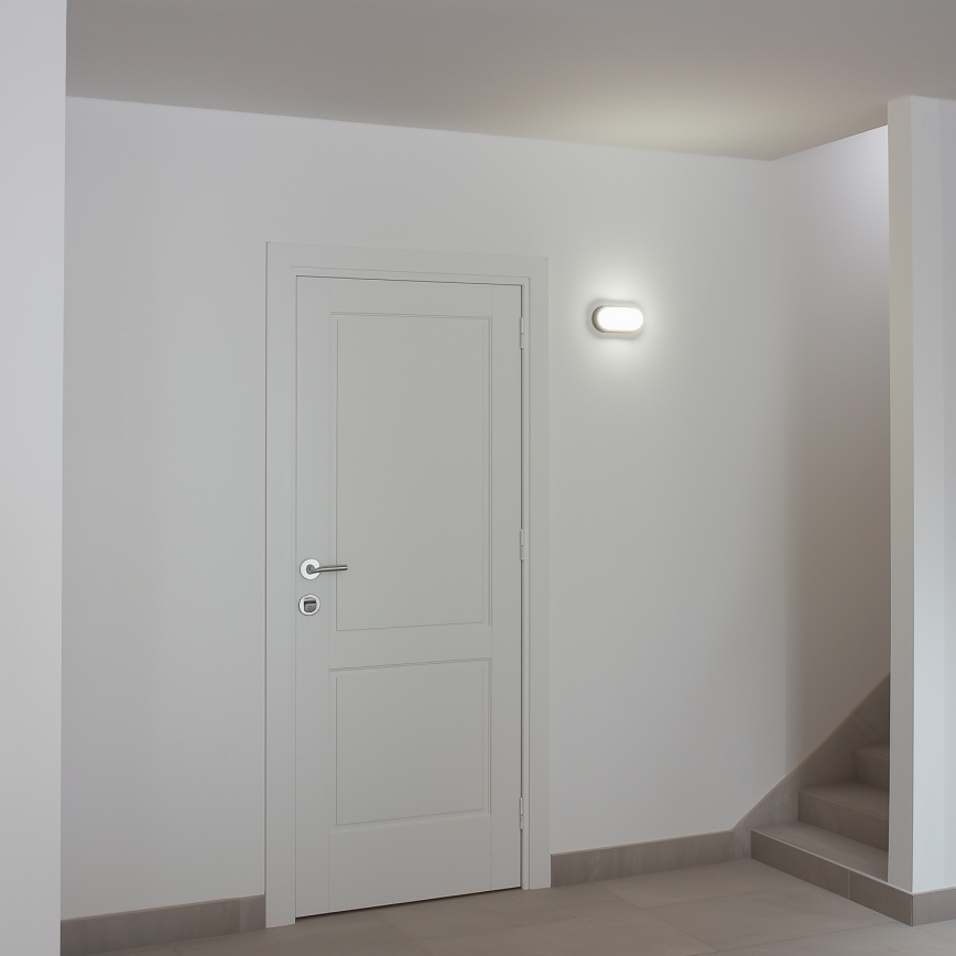 Brilagi - LED Industrie-Deckenleuchte SIMA LED/12W/230V IP65 schwarz