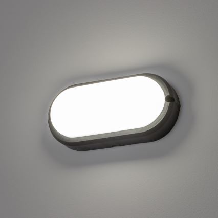 Brilagi - LED Industrie-Deckenleuchte SIMA LED/12W/230V IP65 schwarz