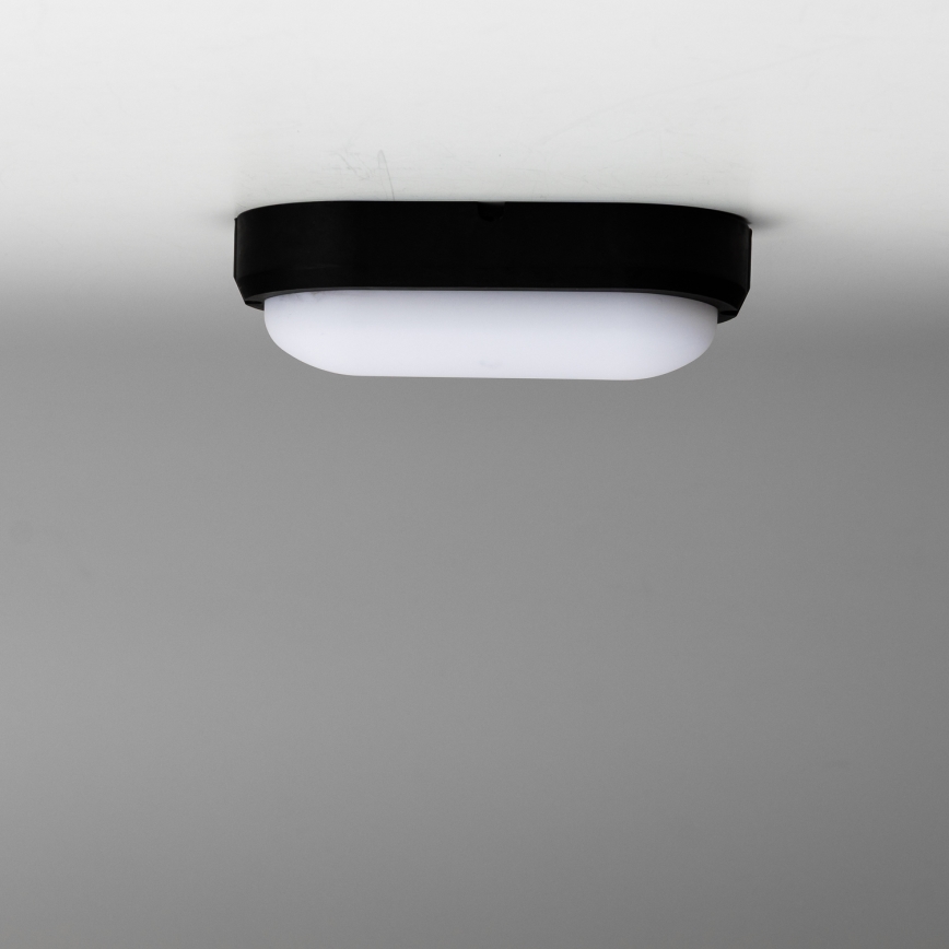 Brilagi - LED Industrie-Deckenleuchte SIMA LED/12W/230V IP65 schwarz