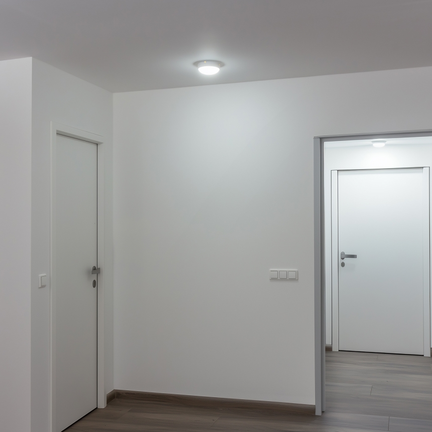 Brilagi - LED Industrie-Deckenleuchte SIMA LED/12W/230V IP65 weiß