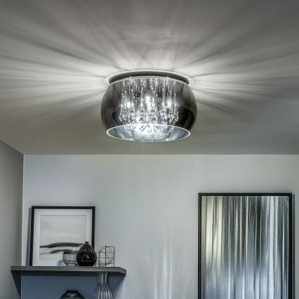 Brilagi - LED Kristall-Deckenleuchte JEWEL 5xG9/42W/230V