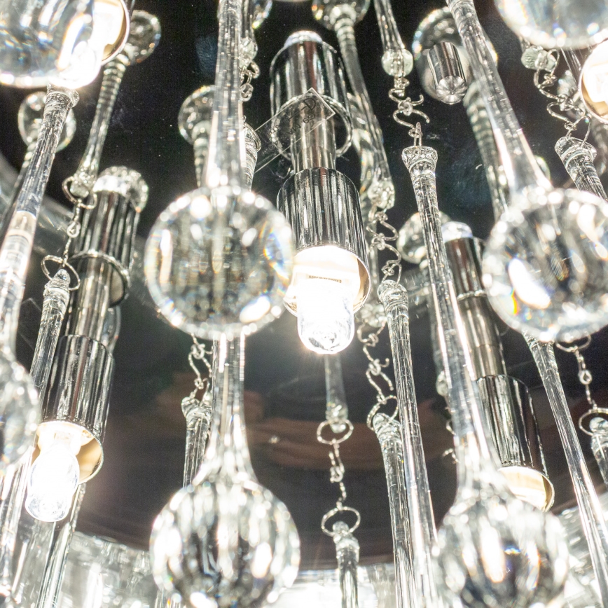 Brilagi - LED Kristall-Deckenleuchte JEWEL 5xG9/42W/230V