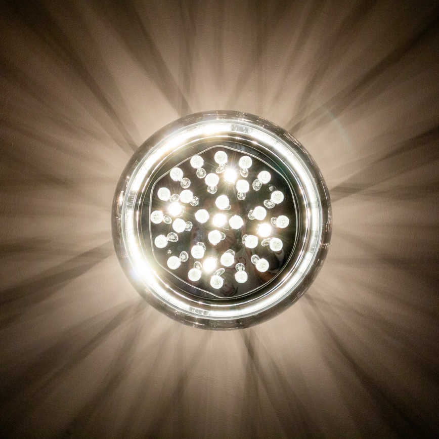 Brilagi - LED Kristall-Deckenleuchte JEWEL 5xG9/42W/230V