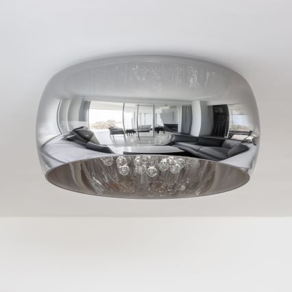 Brilagi - LED-Kristall-Deckenleuchte JEWEL 6xG9/42W/230V