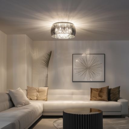 Brilagi - LED-Kristall-Deckenleuchte JEWEL 6xG9/42W/230V