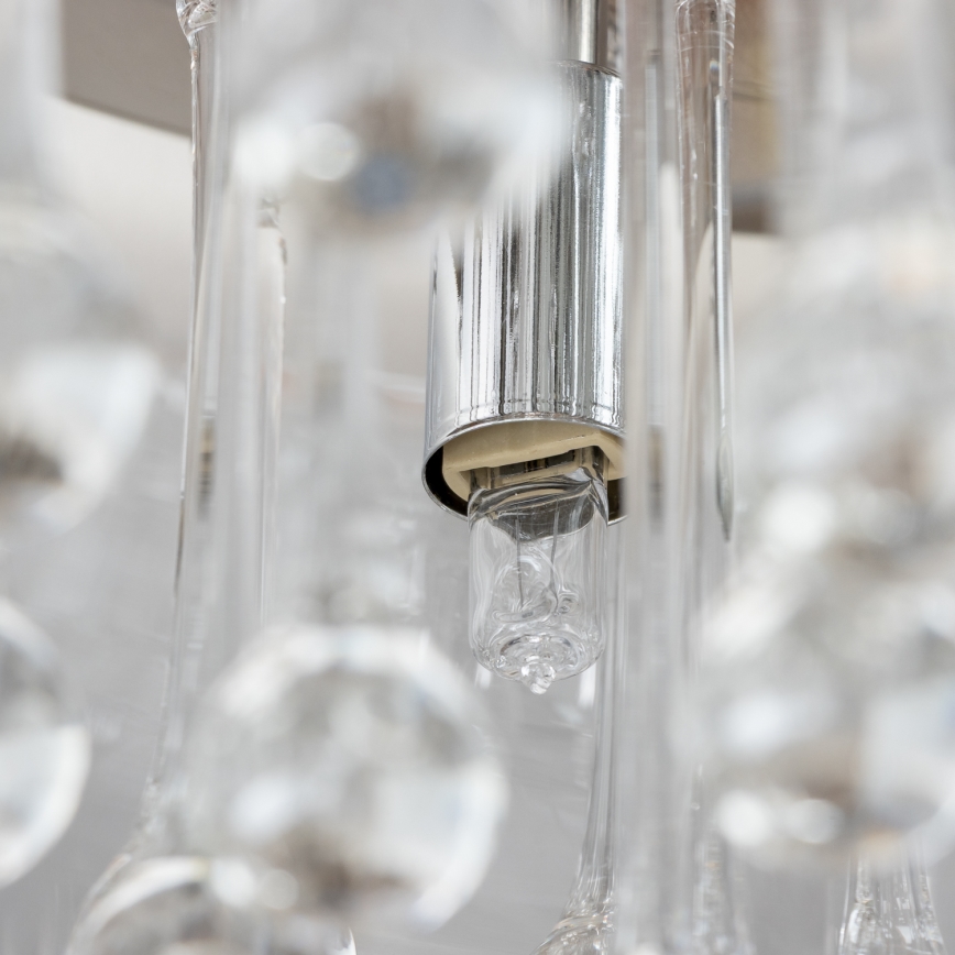 Brilagi - LED-Kristall-Deckenleuchte JEWEL 6xG9/42W/230V