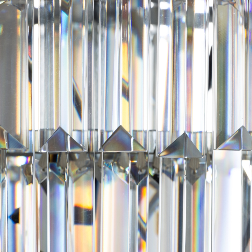 Brilagi - LED Kristall-Kronleuchter an Kette MOZART 5xE14/40W/230V glänzendes Chrom