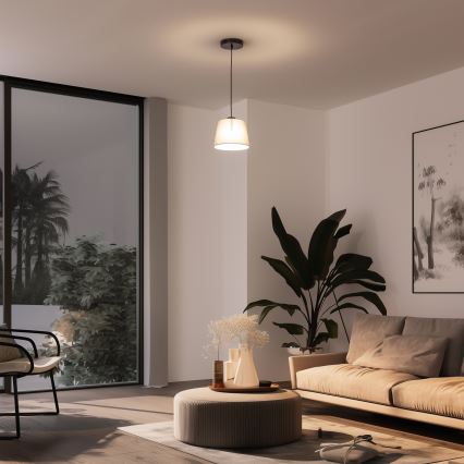 Brilagi - LED-Pendelleuchte an Kabel CERIA 1xE27/40W/230V Ø 20,5 cm grau