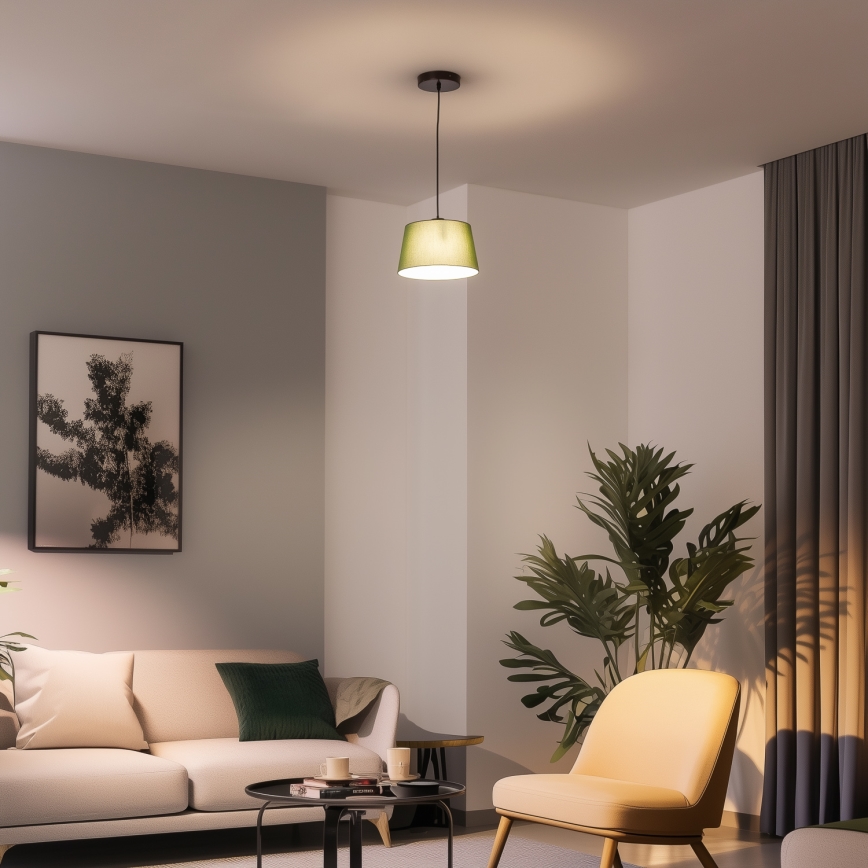 Brilagi - LED-Pendelleuchte CERIA 1xE27/40W/230V Ø 25 cm grün