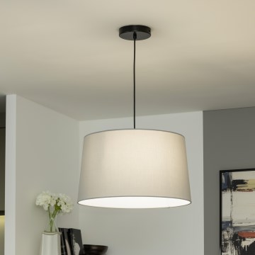 Brilagi - LED-Pendelleuchte CERIA an Kabel 1xE27/40W/230V Ø 45 cm grau