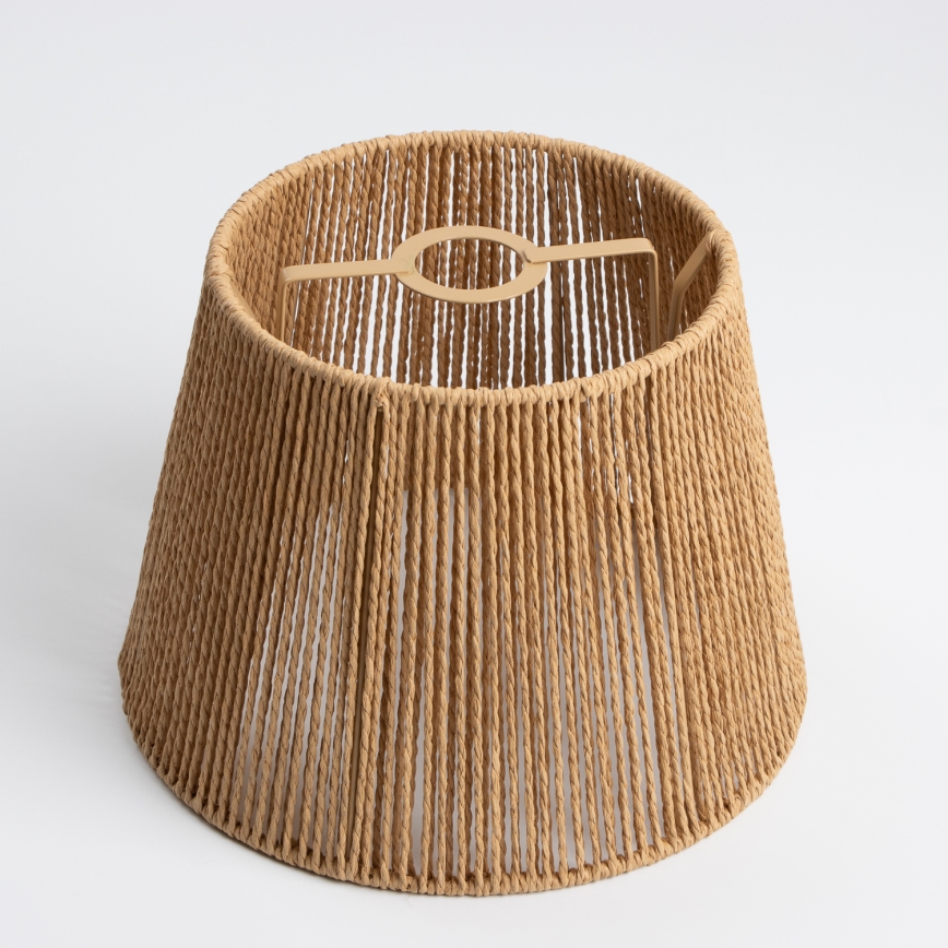 Brilagi - LED-Pendelleuchte CERIA BOHO an Kabel 1xE27/40W/230V Ø 28 cm, braun