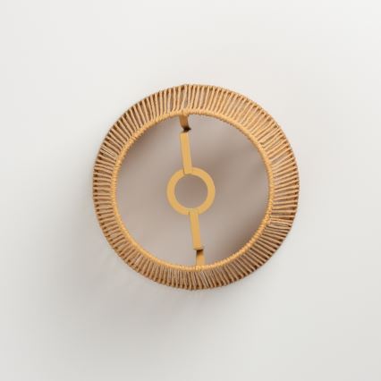 Brilagi - LED-Pendelleuchte CERIA BOHO an Kabel 1xE27/40W/230V Ø 28 cm, braun