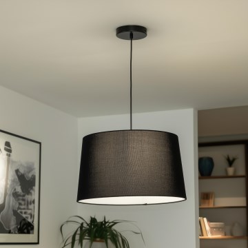 Brilagi - LED-Pendelleuchte CERIA mit Kabelaufhängung 1xE27/40W/230V Ø 45 cm schwarz