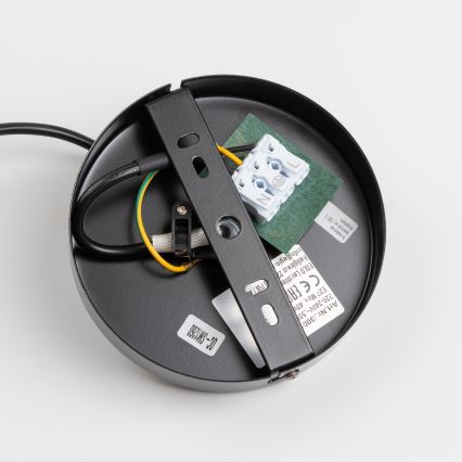 Brilagi - LED-Pendelleuchte CERIA WIRE 1xE27/40W/230V Ø 38 cm, schwarz