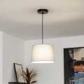 Brilagi - LED-Pendelleuchte mit Kabel CERIA 1xE27/40W/230V Ø 30 cm grau