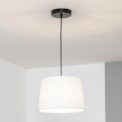 Brilagi - LED-Pendelleuchte mit Kabel CERIA 1xE27/40W/230V Ø 30 cm weiß