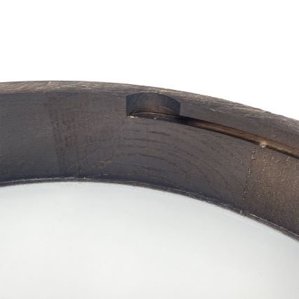 Brilagi - LED-Pendelleuchte mit Seilaufhängung CARVALHO SMOKEY 3xE27/60W/230V Eiche Ø 47,5 cm