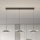 Brilagi - LED-Pendelleuchte mit Seilaufhängung VERANO 3xLED/15W/230V