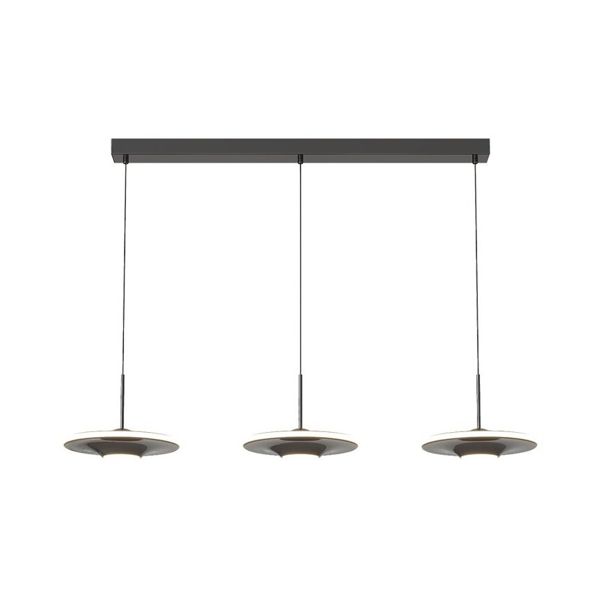 Brilagi - LED-Pendelleuchte mit Seilaufhängung VERANO 3xLED/15W/230V
