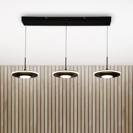 Brilagi - LED-Pendelleuchte mit Seilaufhängung VERANO 3xLED/15W/230V