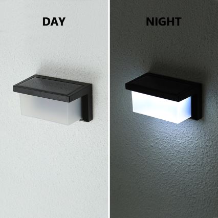 Brilagi - LED Solar-Wandleuchte mit Bewegungs- und Dämmerungssensor BRICK LED/12W/5,5V 1200 mAh IP65