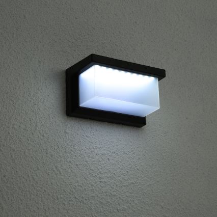Brilagi - LED Solar-Wandleuchte mit Bewegungs- und Dämmerungssensor BRICK LED/12W/5,5V 1200 mAh IP65