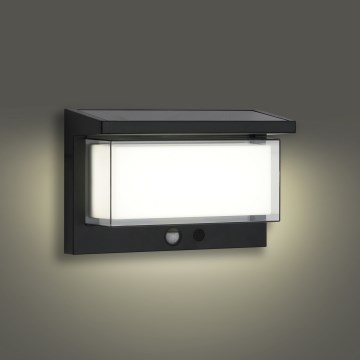 Brilagi - LED Solar-Wandleuchte mit Sensor SUN LUME LED/10W/3,7V 4000 mAh IP44