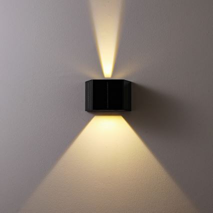 Brilagi - LED Solar-Wandleuchte SOLAR CUBE LED/2W/3,2V 1300 mAh IP54