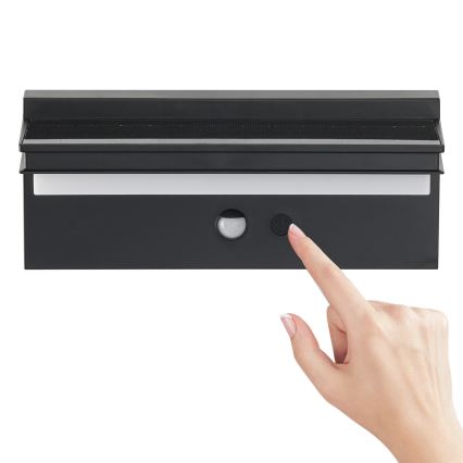 Brilagi - LED-Solarwandleuchte mit Sensor SONNE SENSE LED/10W/3,7V 4000 mAh IP44