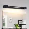 Brilagi - LED-Spiegelleuchte für Badezimmer AQUA LINE LED/12W/230V 45 cm IP44 schwarz