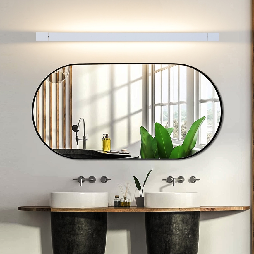 Brilagi - LED-Badezimmer-Spiegelbeleuchtung AQUA LINE LED/24W/230V 90 cm IP44 weiß CRI 90