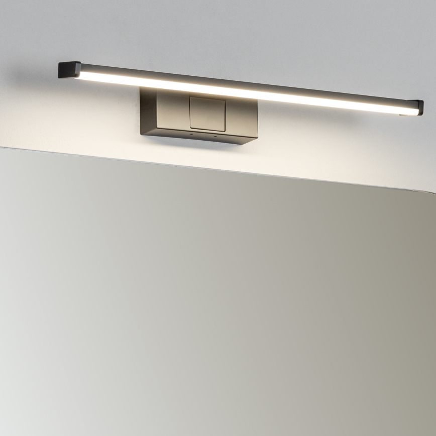 Brilagi - LED-Badspiegelleuchte 3-in-1 VESTRA LED/8W/230V 40 cm IP44 schwarz