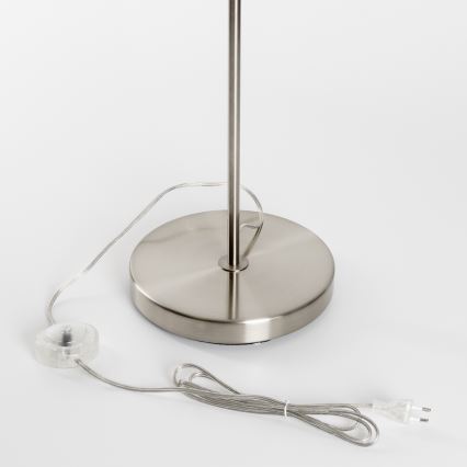 Brilagi - LED-Stehlampe CERIA 1x E27/40W/230V Ø 50 cm beige/matt-chrom