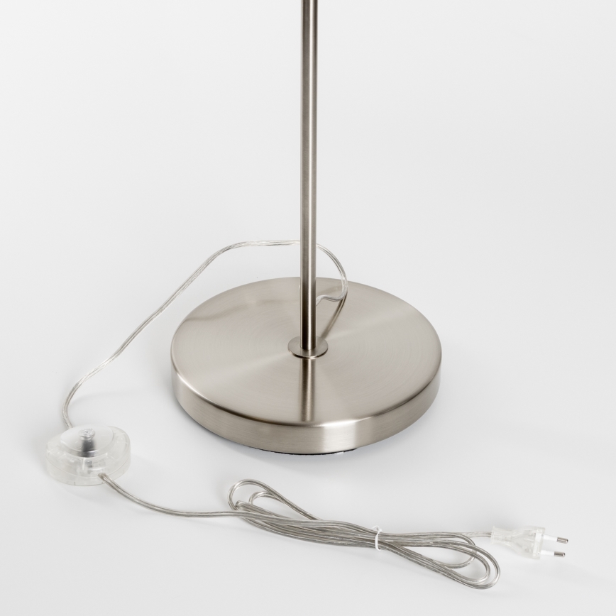 Brilagi - LED-Stehleuchte CERIA 1xE27/40W/230V Ø 20,5 cm grau/mattchrom