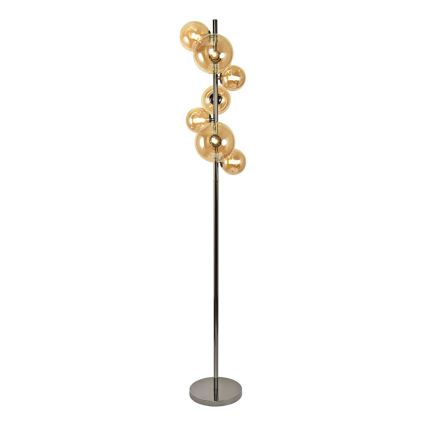 Brilagi - LED-Stehleuchte MILLA 7xG9/3W/230V glänzendes Chrom/golden