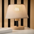 Brilagi - LED Tischleuchte ANTHONY 1xE27/60W/230V Eiche/beige