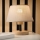 Brilagi - LED Tischleuchte ANTHONY 1xE27/60W/230V Eiche/beige