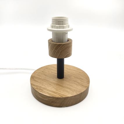Brilagi - LED Tischleuchte ANTHONY 1xE27/60W/230V Eiche/beige