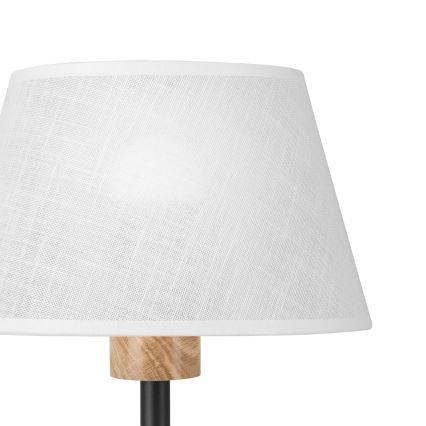 Brilagi - LED Tischleuchte ANTHONY 1xE27/60W/230V Eiche/weiß