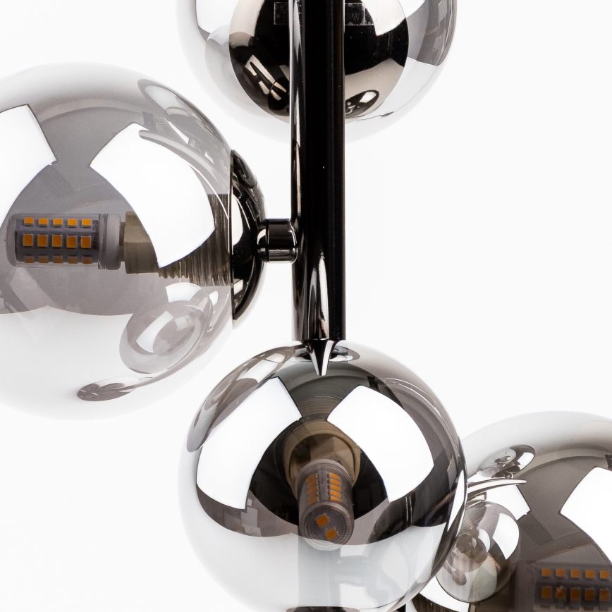 Brilagi - LED-Tischleuchte MILLA 4xG9/3W/230V glänzendes Chrom/rauchig