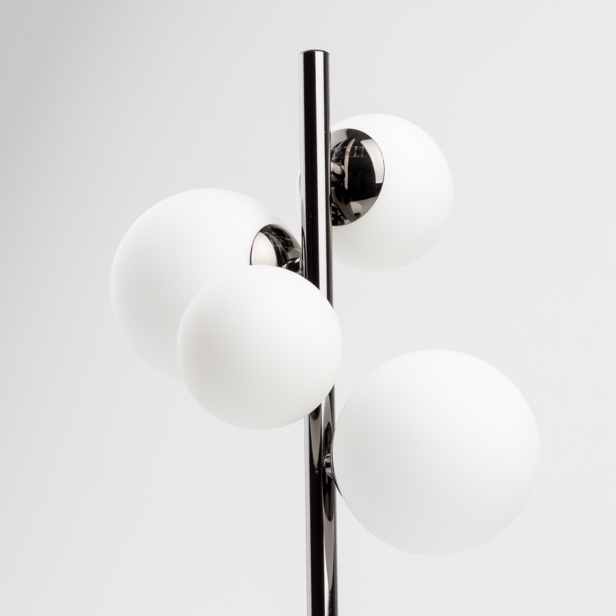 Brilagi - LED-Tischleuchte MILLA 4xG9/3W/230V glänzendes Chrom/weiß