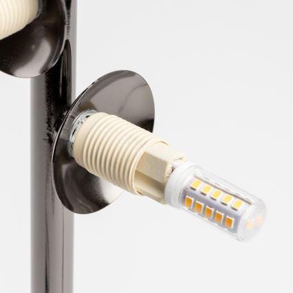 Brilagi - LED-Tischleuchte MILLA 4xG9/3W/230V glänzendes Chrom/weiß