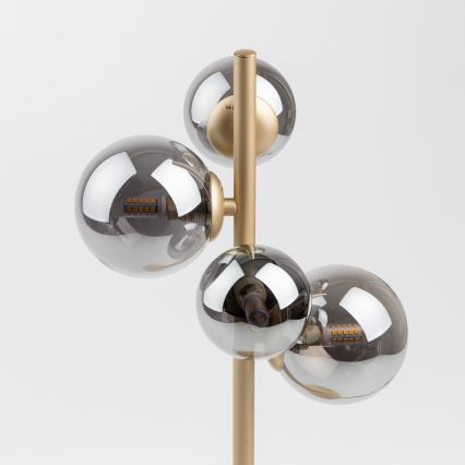 Brilagi - LED-Tischleuchte MILLA 4xG9/3W/230V golden/rauchig