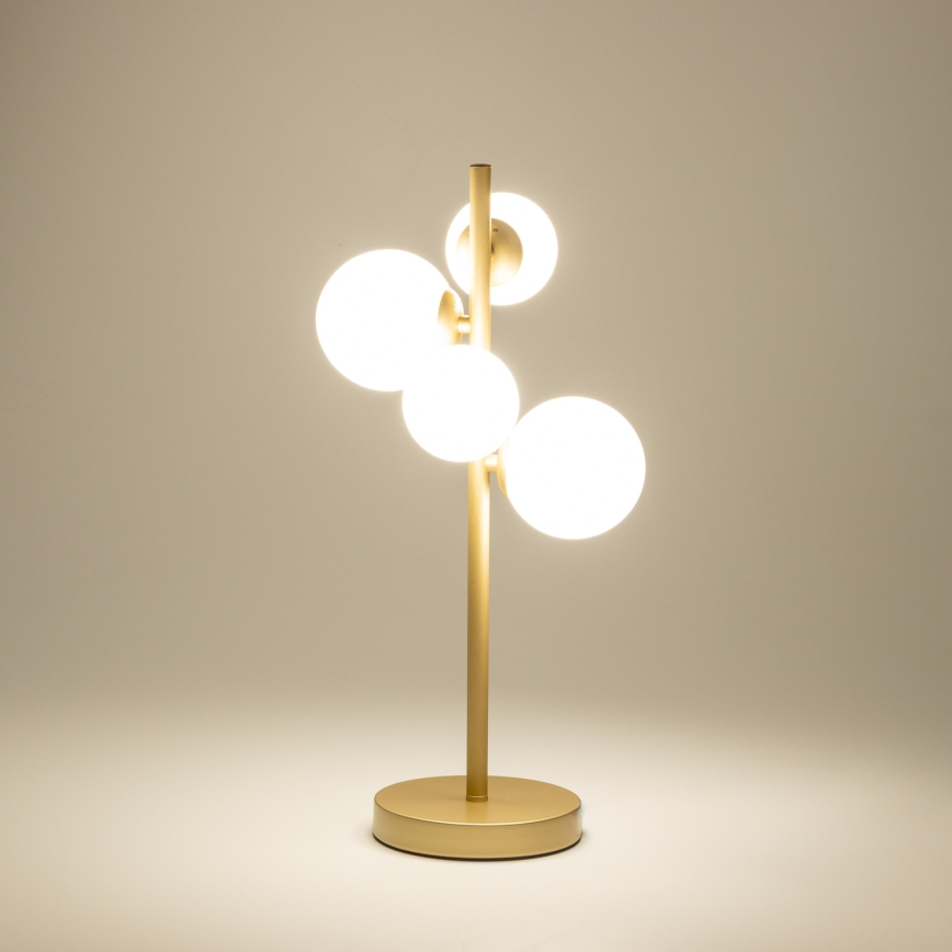 Brilagi - LED-Tischleuchte MILLA 4xG9/3W/230V golden/weiß