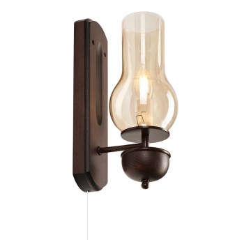 Brilagi - LED Wandleuchte COTTAGE 1xE14/40W/230V Buche/braun