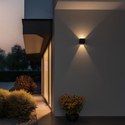 Brilagi - LED-Wandleuchte für Außenbereiche CUBE LED/6W/230V IP54